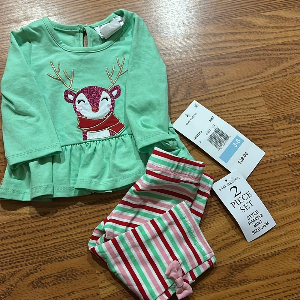 2 piece set Christmas! Brand new.